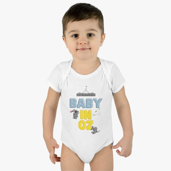Infant Baby Rib Bodysuit - Bittle Life